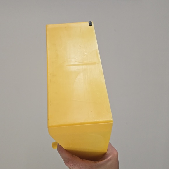 1970s yellow desk organizer - Picture 7 of 9